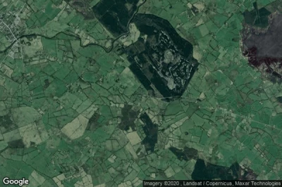 Vue aérienne de Moate