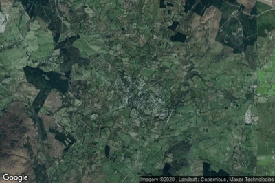 Vue aérienne de Manorhamilton