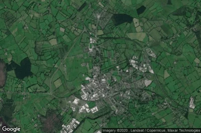 Vue aérienne de Longford