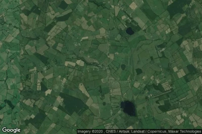 Vue aérienne de Kilmainham Wood