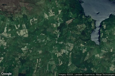 Vue aérienne de Glenfarne