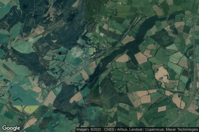 Vue aérienne de Glenealy
