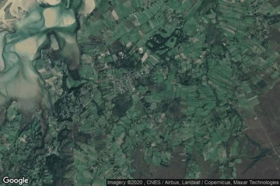 Vue aérienne de Falcarragh