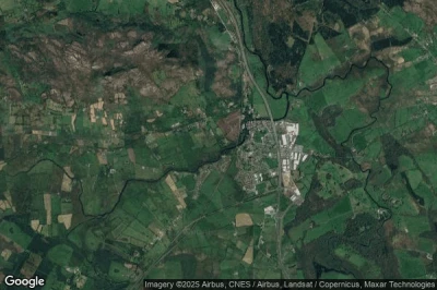 Vue aérienne de Collooney
