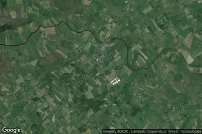 Vue aérienne de Claregalway