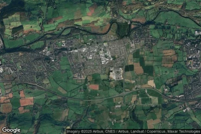 Vue aérienne de Ballincollig