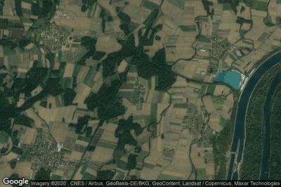 Vue aérienne de Zelsheim