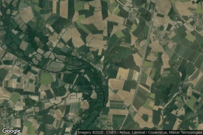 Vue aérienne de Vouharte