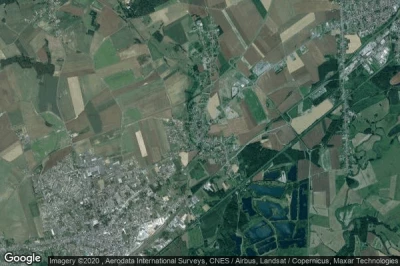 Vue aérienne de Viry-Noureuil
