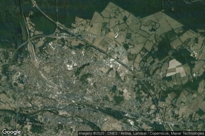 Vue aérienne de Vierzon-Village
