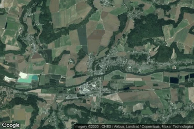 Vue aérienne de Vic-sur-Aisne