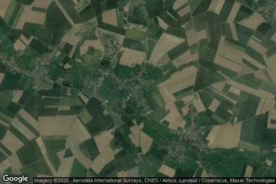 Vue aérienne de Vendegies-sur-Ecaillon