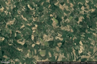 Vue aérienne de Vazerac