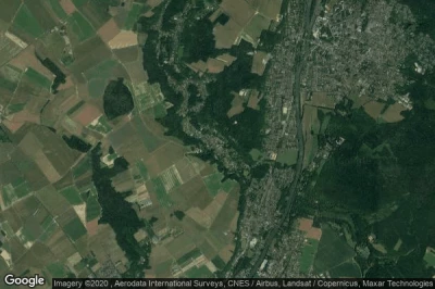 Vue aérienne de Valmondois