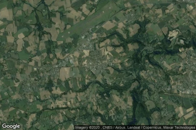Vue aérienne de Trémuson