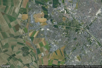 Vue aérienne de Tinqueux