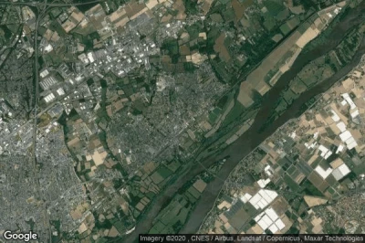 Vue aérienne de Thouare-sur-Loire