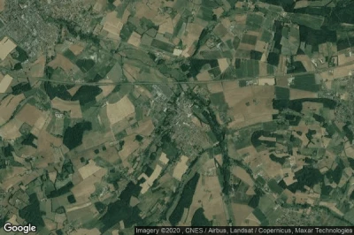 Vue aérienne de Thorigne-sur-Due