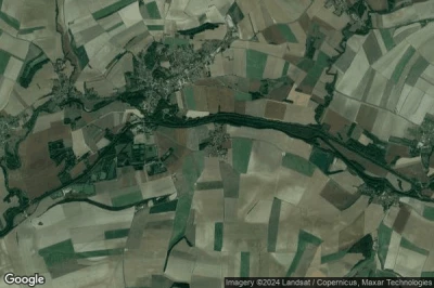 Vue aérienne de Taizy