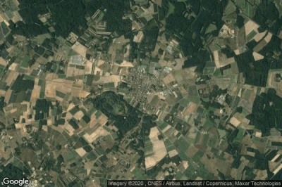 Vue aérienne de Soings-en-Sologne