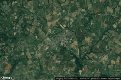 Vue aérienne de Sartilly