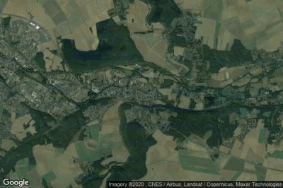 Vue aérienne de Saint-Remy-sur-Avre