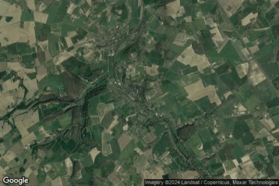 Vue aérienne de Saint-Paterne-Racan