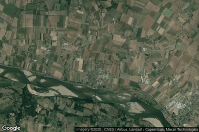 Vue aérienne de Saint-Mathurin-sur-Loire