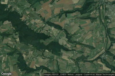 Vue aérienne de Saint-Martin-de-Sallen