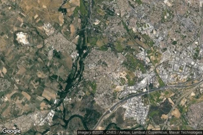 Vue aérienne de Saint-Jean-de-Vedas