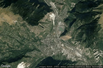 Vue aérienne de Saint-Jean-de-Maurienne