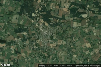 Vue aérienne de Saint-Gildas-des-Bois