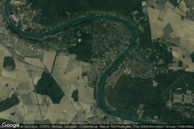 Vue aérienne de Saint-Fargeau-Ponthierry