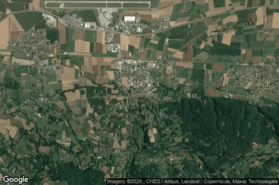 Vue aérienne de Saint-Etienne-de-Saint-Geoirs