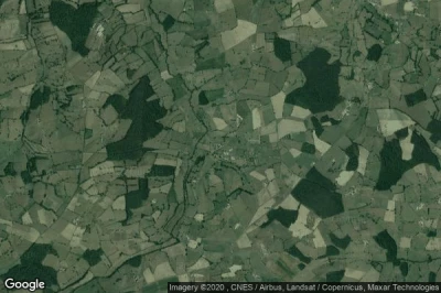 Vue aérienne de Saint-Didier-en-Donjon