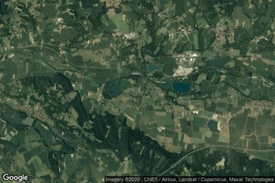 Vue aérienne de Saint-Cricq-du-Gave