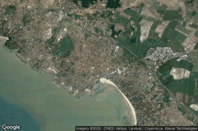 Vue aérienne de Royan