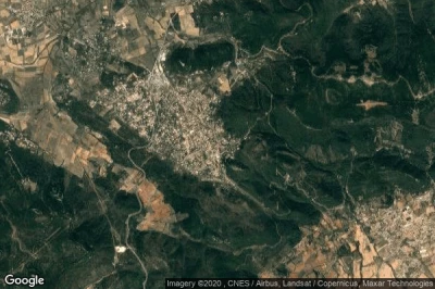 Vue aérienne de Rocbaron