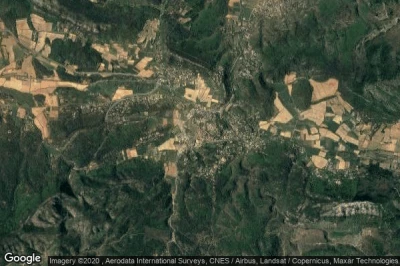 Vue aérienne de Rians