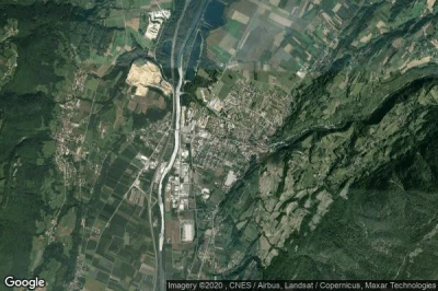 Vue aérienne de Pontcharra