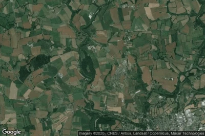 Vue aérienne de Plounevezel