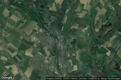 Vue aérienne de Pavilly