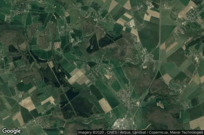 Vue aérienne de Normanville