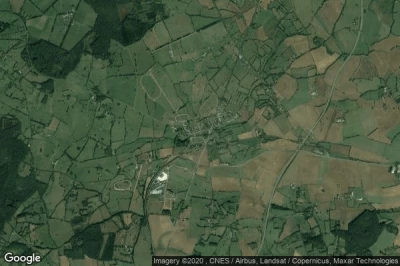 Vue aérienne de Nonant-le-Pin