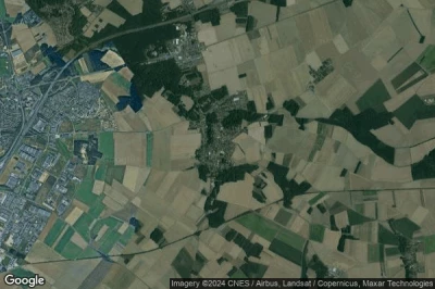 Vue aérienne de Nogent-le-Phaye