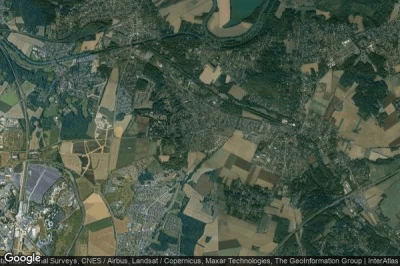 Vue aérienne de Montry