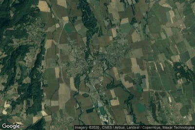 Vue aérienne de Maubourguet