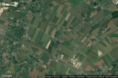 Vue aérienne de Martragny