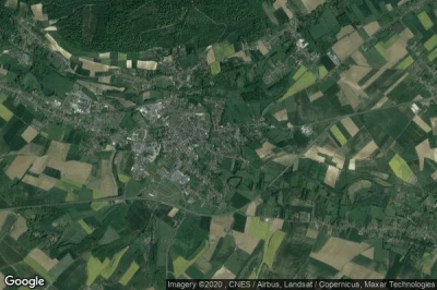 Vue aérienne de Marconne