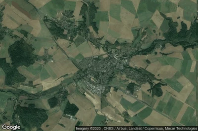 Vue aérienne de Magny-en-Vexin